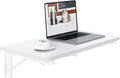 White Space‑Saving Wall‑Mounted Floating Folding Desk