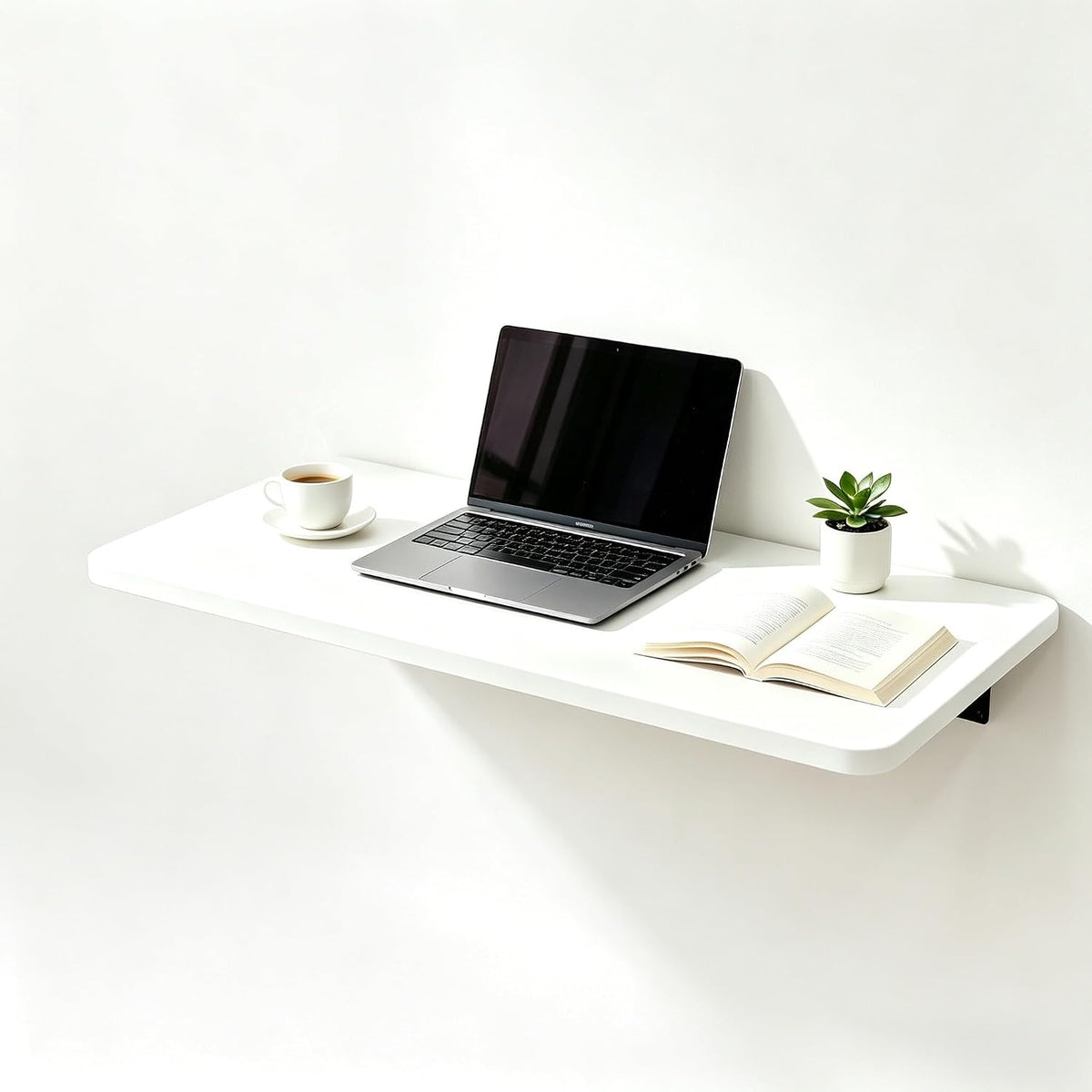 Wooden Wall‑Mounted Fold‑Down Folding Laundry Desk